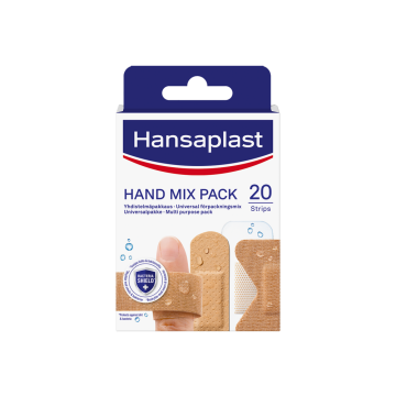 Hansaplast Hand Mix pack 20 kpl