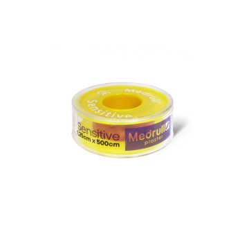 Medrull Sensitive kiinnelaastari beige 1,25 cm x 500 cm 1 kpl