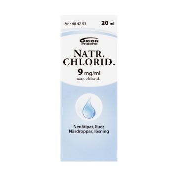 NATR. CHLORID. nenätipat, liuos 9 mg/ml 20 ml