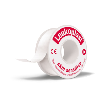 LEUKOPLAST SKIN SENSITIVE 2,5CMX2,6M SILIKONIKIINNITYS 1 KPL
