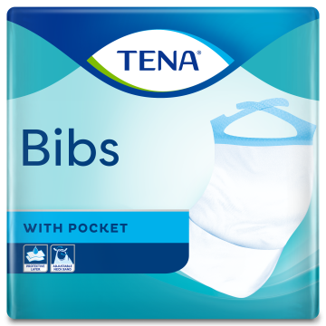 TENA BIBS RUOKALAPPU 37X46 CM 150 KPL